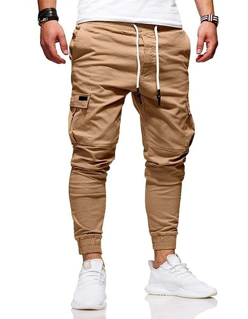 Load image into Gallery viewer, Men Autumn Thin Cotton Casual Pants
