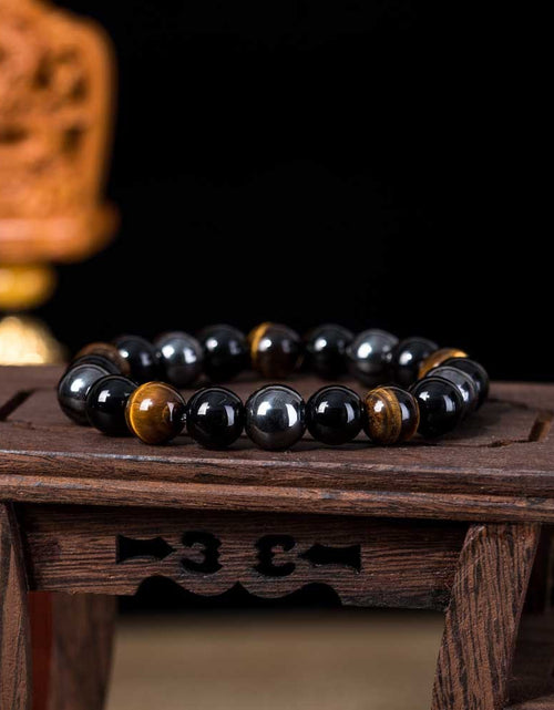 Load image into Gallery viewer, Tiger Eye Stone Bracelet Natural Stone Bracelet
