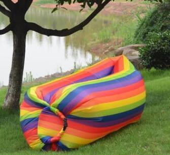 Load image into Gallery viewer, Inflatable Sofa Lazy Bag Camping Air Bed Lounger
