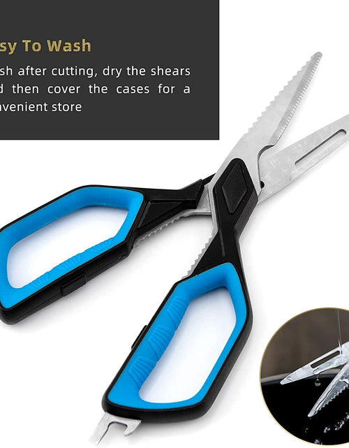 Load image into Gallery viewer, Kitchen Scissors Cookit Kitchen Shears Heavy Duty Stainless Steel Chef Shears Utility Come Apart Food Shears For Chicken Poultry Fish Meat Vegetables
