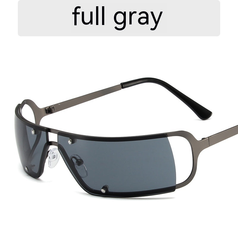 Future Technology Metal Sunglasses