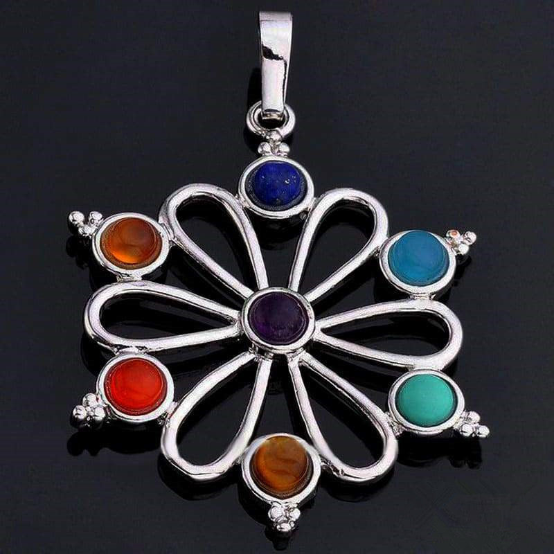 Chakra Balancing Pendant - 7 Reiki Symbols for Harmony & Wellness