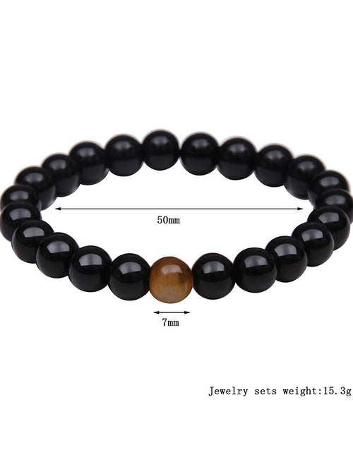 Load image into Gallery viewer, Tiger Eye Stone Bracelet Natural Stone Bracelet
