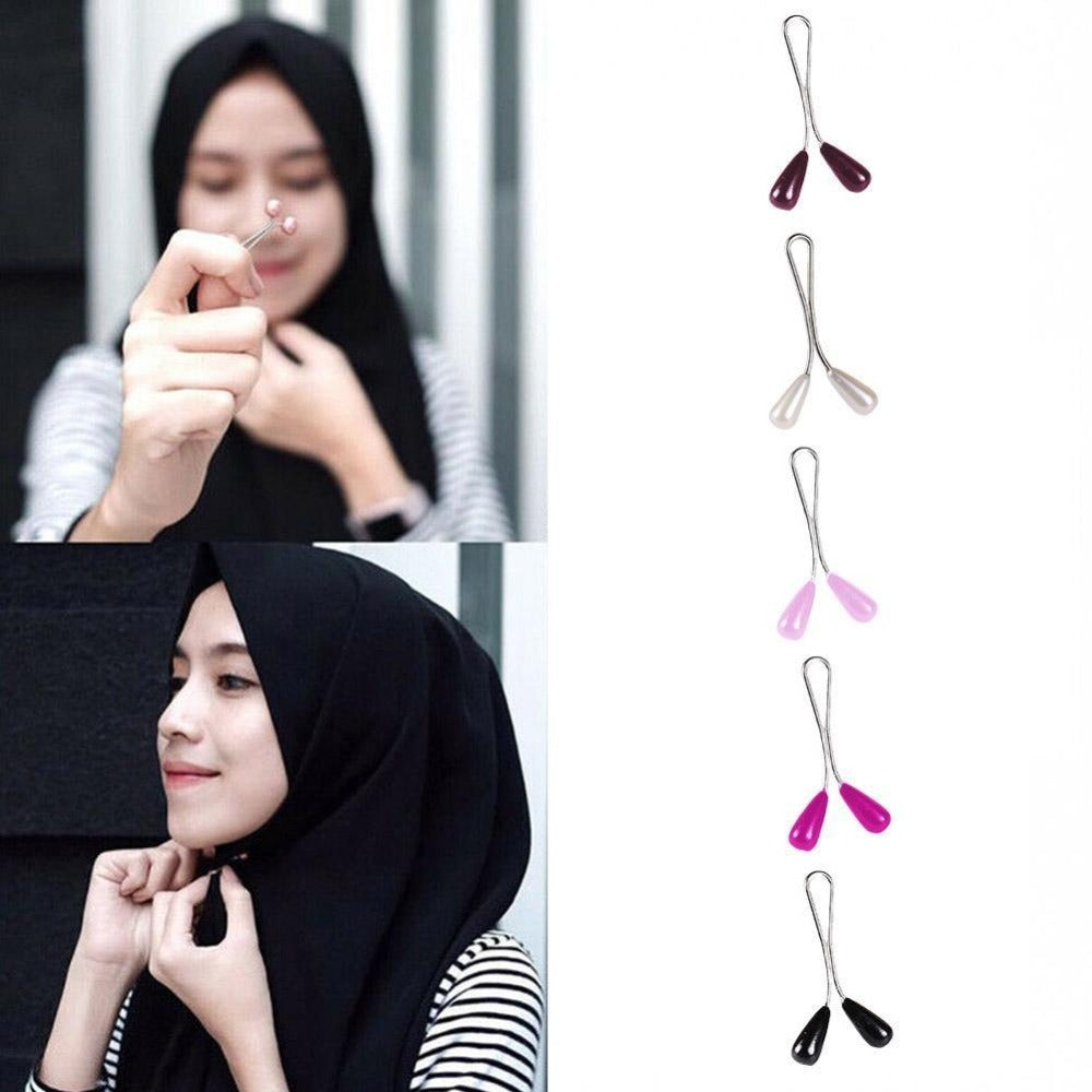 Ethnic Clothing Clothing Accessories Women's Hijab Pearl Clip