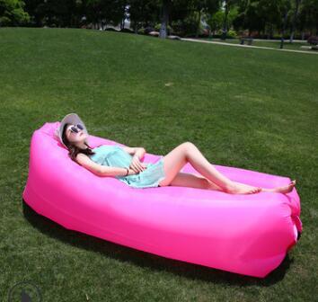 Load image into Gallery viewer, Inflatable Sofa Lazy Bag Camping Air Bed Lounger
