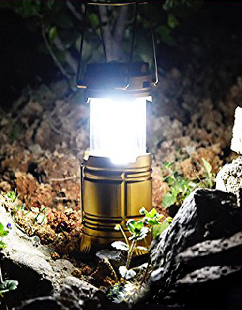 Load image into Gallery viewer, new solar charging type multifunctional telescopic camping lantern lantern outdoor camping tent lamp
