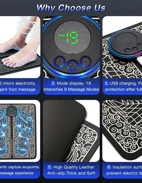 Load image into Gallery viewer, Electric USB Foot Massager Leg Reshaping Deep Kneading Muscle Pain Relax Machine Foot Massage Tool Leg Circulation Relaxation Massager Gift For Men And Women
