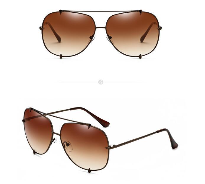 Sunglasses Wolf Claw Rivet Men's Sunglasses Sunglasses Women's Mirrors Sunglasses Men's Glasses