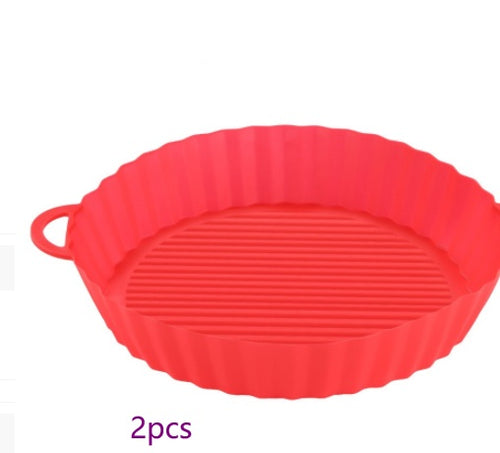 Load image into Gallery viewer, Air Fryer Tray Silicone Kitchen Supplies AirFryer Silicone Pot Grill Pan Accessories Disposable Paper Liner
