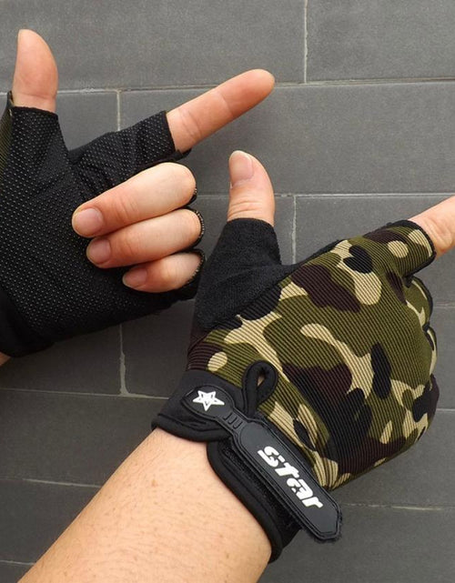 Load image into Gallery viewer, Sports fitness gloves
