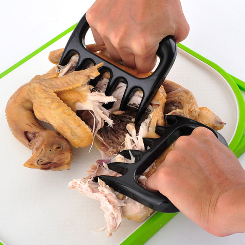 Maunal Bear Claw Meat Shredder Barbecue Fork Pork Separator Fruit Vegetable Slicer Cutter Kitchen Cooking BBQ Grill Accessories