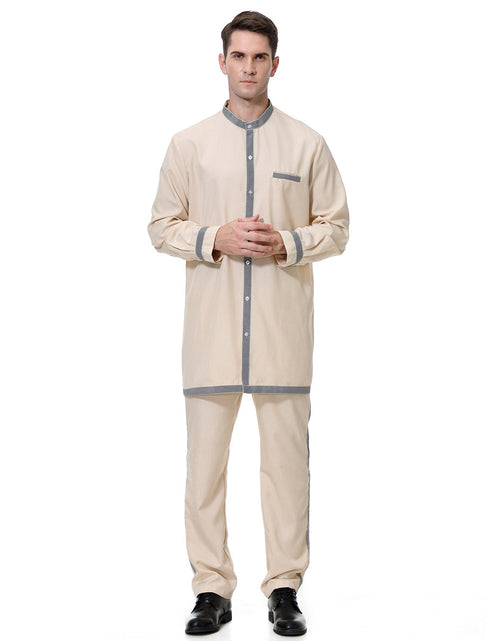 Load image into Gallery viewer, Muslim Men&#39;s Robe Suit
