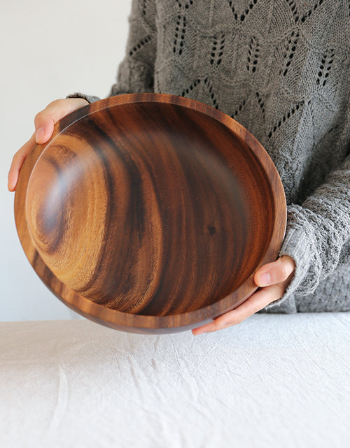 Load image into Gallery viewer, Acacia wooden bowl wooden tableware
