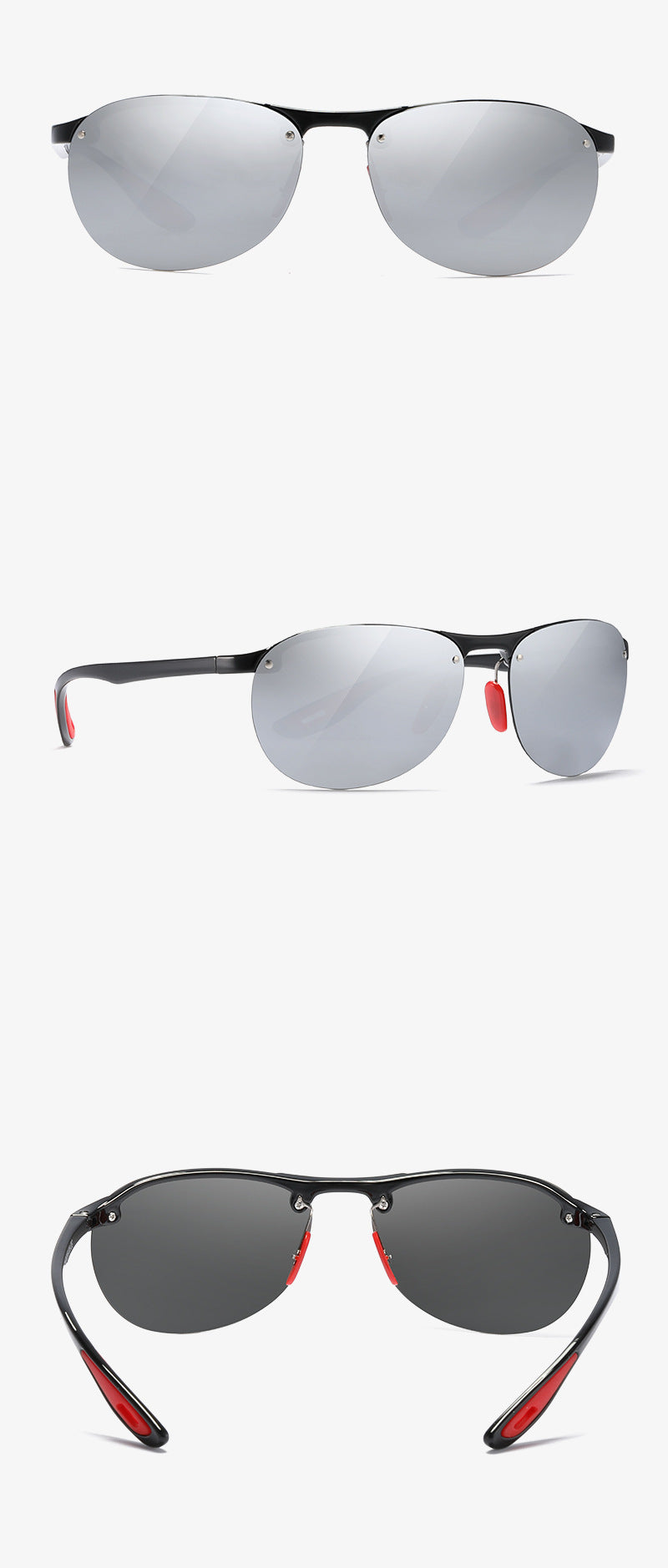 Polarized Sunglasses TR90 Outdoor Frameless