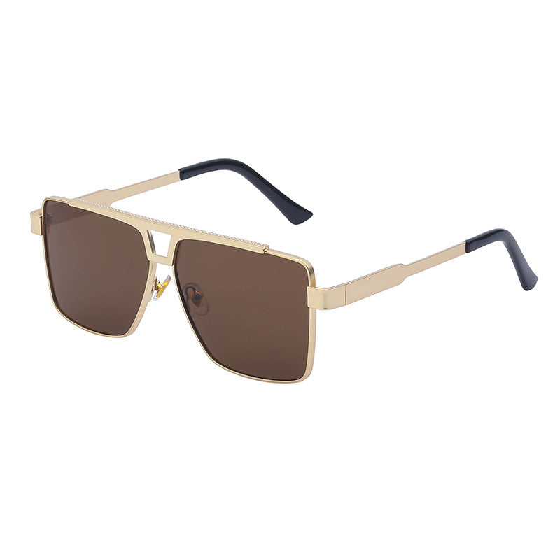 Men's Fashionable Square Frame Sunglasses For Driving