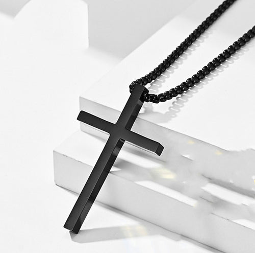 Load image into Gallery viewer, Simple cross necklace
