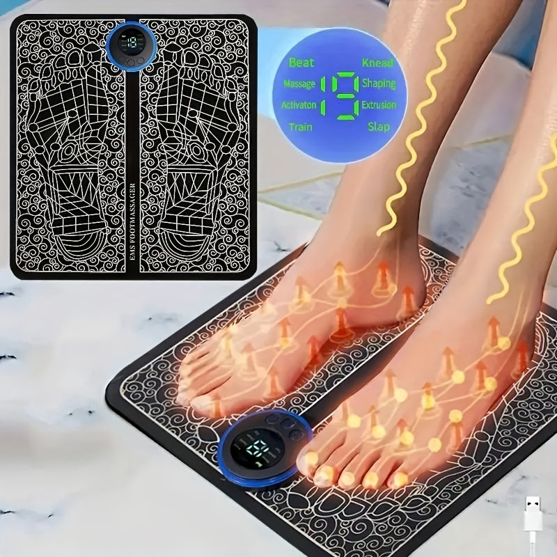 Electric USB Foot Massager Leg Reshaping Deep Kneading Muscle Pain Relax Machine Foot Massage Tool Leg Circulation Relaxation Massager Gift For Men And Women