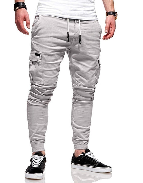 Load image into Gallery viewer, Men Autumn Thin Cotton Casual Pants
