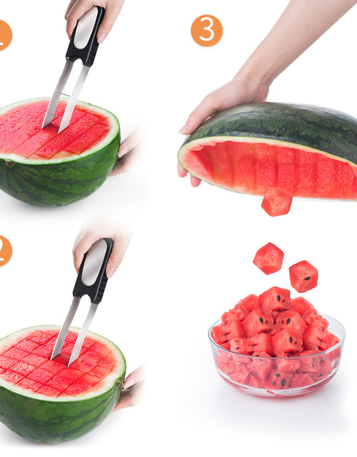 Load image into Gallery viewer, Watermelon Cut 304 Stainless Steel Multi-functional Fruit Splitter Kitchen Gadgets
