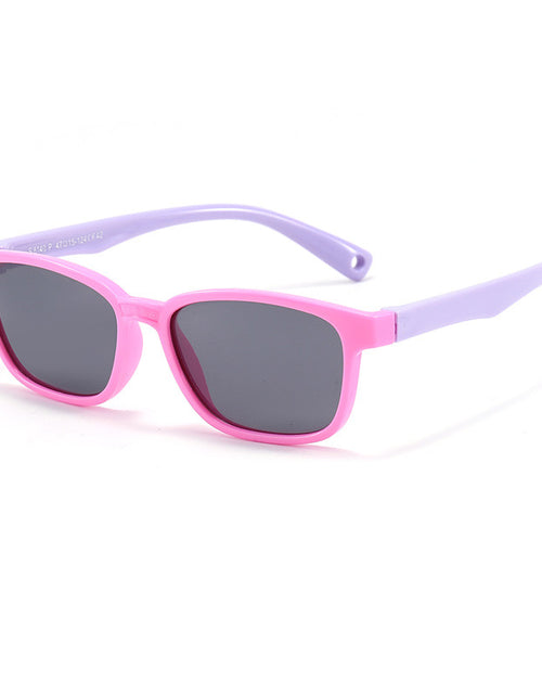 Load image into Gallery viewer, New Square Children&#39;s Silicone Sunglasses Polarized Sunglasses
