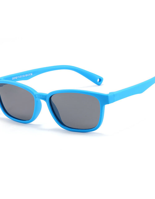 Load image into Gallery viewer, New Square Children&#39;s Silicone Sunglasses Polarized Sunglasses
