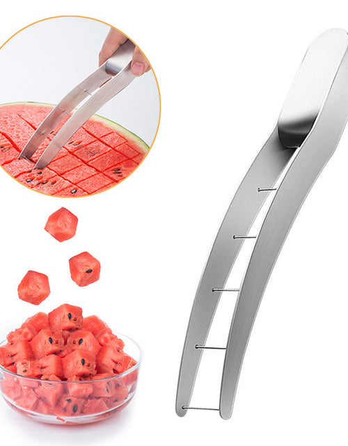 Load image into Gallery viewer, Watermelon Cut 304 Stainless Steel Multi-functional Fruit Splitter Kitchen Gadgets
