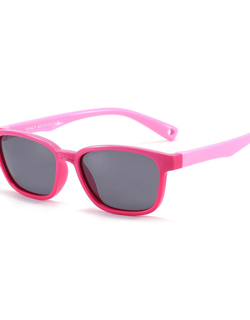 Load image into Gallery viewer, New Square Children&#39;s Silicone Sunglasses Polarized Sunglasses
