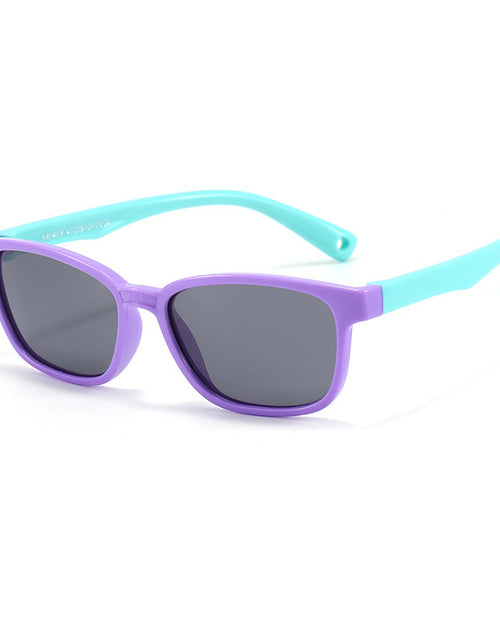 Load image into Gallery viewer, New Square Children&#39;s Silicone Sunglasses Polarized Sunglasses
