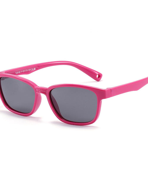 Load image into Gallery viewer, New Square Children&#39;s Silicone Sunglasses Polarized Sunglasses
