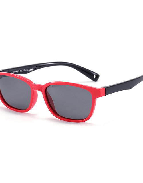 Load image into Gallery viewer, New Square Children&#39;s Silicone Sunglasses Polarized Sunglasses
