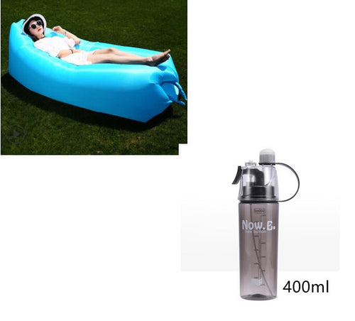 Load image into Gallery viewer, Inflatable Sofa Lazy Bag Camping Air Bed Lounger
