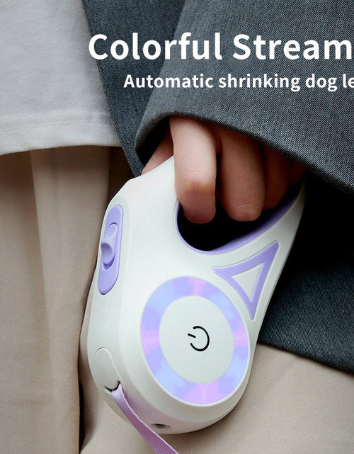 Load image into Gallery viewer, Dog Leash Retractable Leash And Dog Collar Spotlight Automatic Pet Dog Cat Traction Rope For Small Medium Dogs Pet Product
