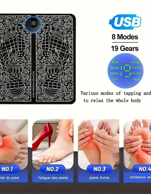 Load image into Gallery viewer, Electric USB Foot Massager Leg Reshaping Deep Kneading Muscle Pain Relax Machine Foot Massage Tool Leg Circulation Relaxation Massager Gift For Men And Women
