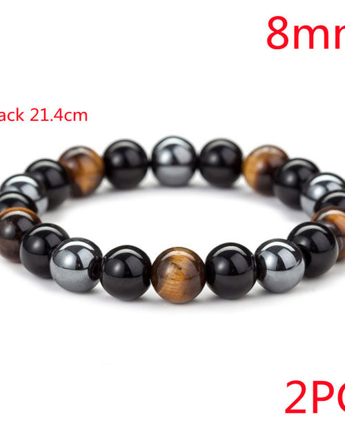 Load image into Gallery viewer, Tiger Eye Stone Bracelet Natural Stone Bracelet
