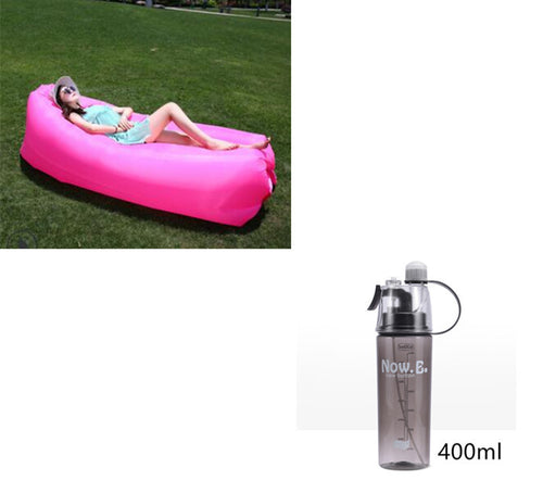 Load image into Gallery viewer, Inflatable Sofa Lazy Bag Camping Air Bed Lounger
