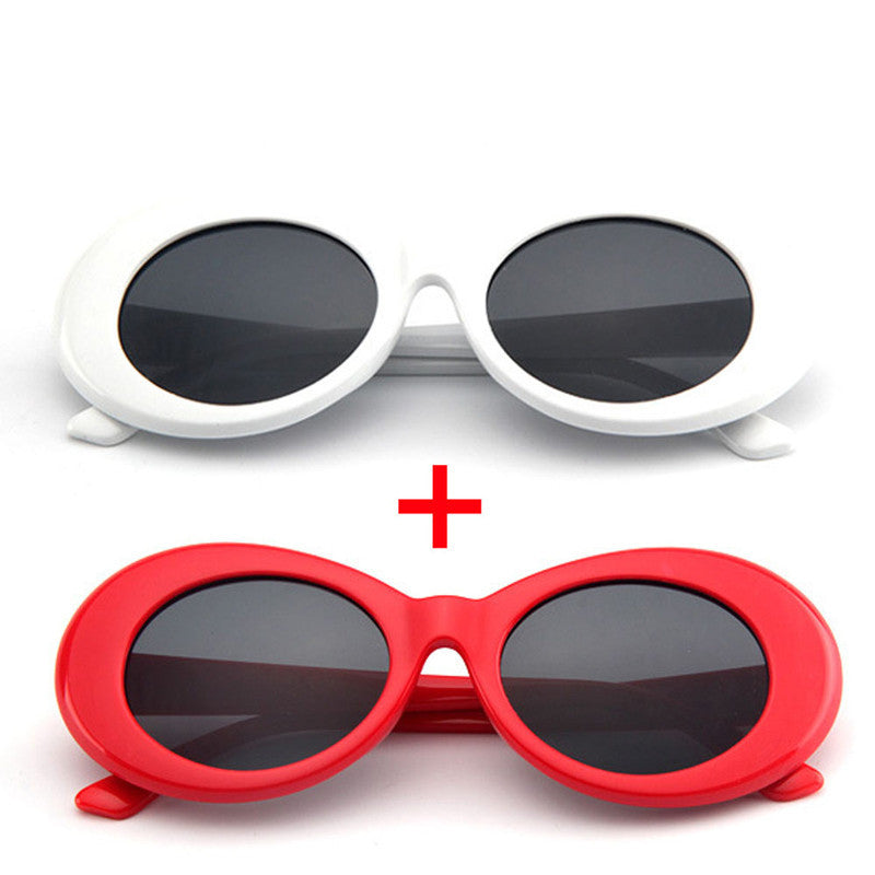 Retro Korean Style Round Frame Sunglasses Fashion