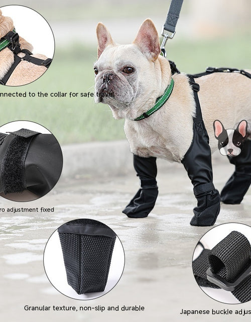 Load image into Gallery viewer, Waterproof Dog Shoes Adjustable Dog Boots Pet Breathbale Shoes For Outdoor Walking Soft French Dog Shoes Pets Paws Protector Pet Products
