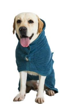 Load image into Gallery viewer, Absorbent Pet Bathrobe With Waist-wrapped Microfiber
