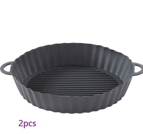 Load image into Gallery viewer, Air Fryer Tray Silicone Kitchen Supplies AirFryer Silicone Pot Grill Pan Accessories Disposable Paper Liner
