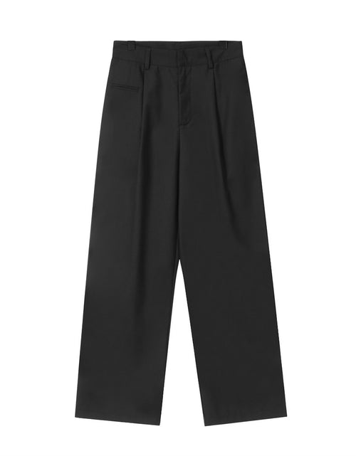 Load image into Gallery viewer, American High Street Casual Straight-leg Suit Pants Men
