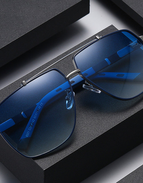 Load image into Gallery viewer, Men&#39;s Polarized Sunglasses Fashion Square Sunglasses
