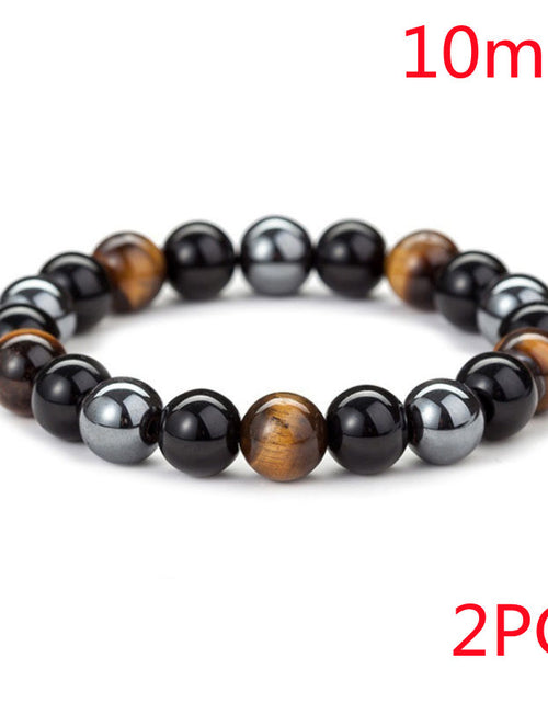 Load image into Gallery viewer, Tiger Eye Stone Bracelet Natural Stone Bracelet
