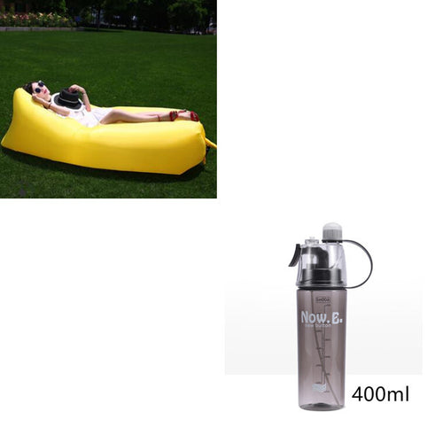 Load image into Gallery viewer, Inflatable Sofa Lazy Bag Camping Air Bed Lounger
